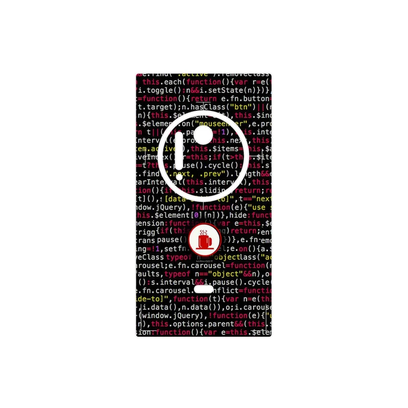 برچسب پوششی ماهوت مدل Programming 1 مناسب برای گوشی موبایل نوکیا Lumia 1020