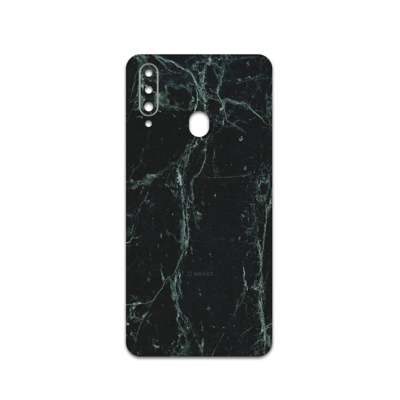 برچسب پوششی ماهوت مدل Graphite-Green-Marble مناسب برای گوشی موبایل سامسونگ Galaxy A20s