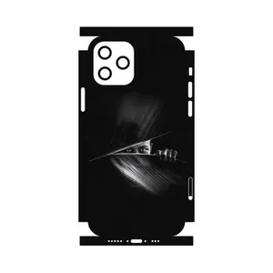 MAHOOT Black Portrait-FullSkin Cover Sticker for Apple iPhone 12 Pro