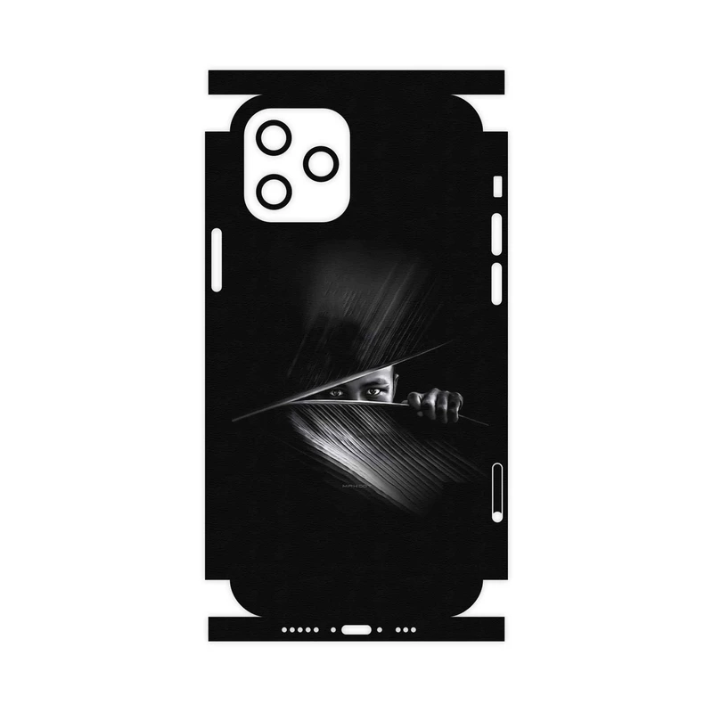 برچسب پوششی ماهوت مدل Black Portrait-FullSkin مناسب برای گوشی موبایل اپل iPhone 12 Pro