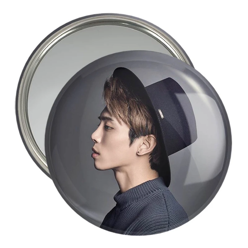 آینه جیبی خندالو مدل جونگهیون گروه شاینی Shinee  کد 21354