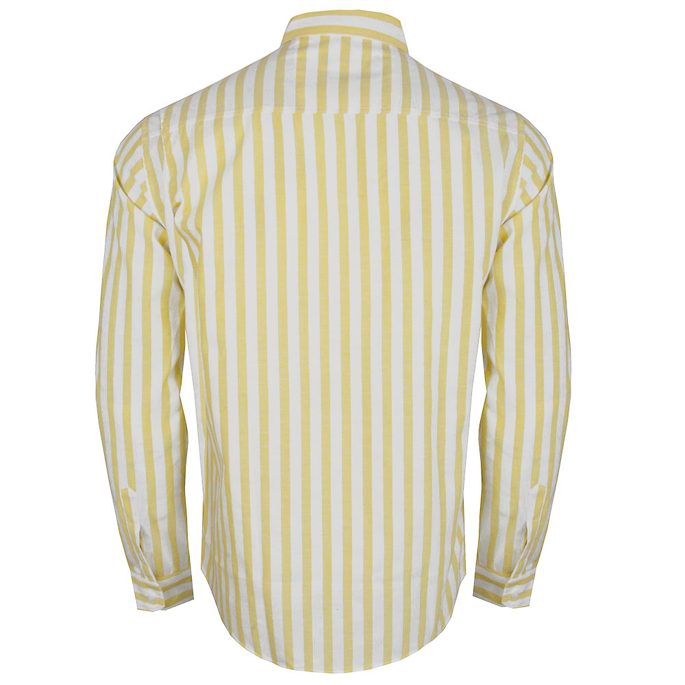 پیراهن آستین بلند مردانه مدل 329002429 نخی راه راه