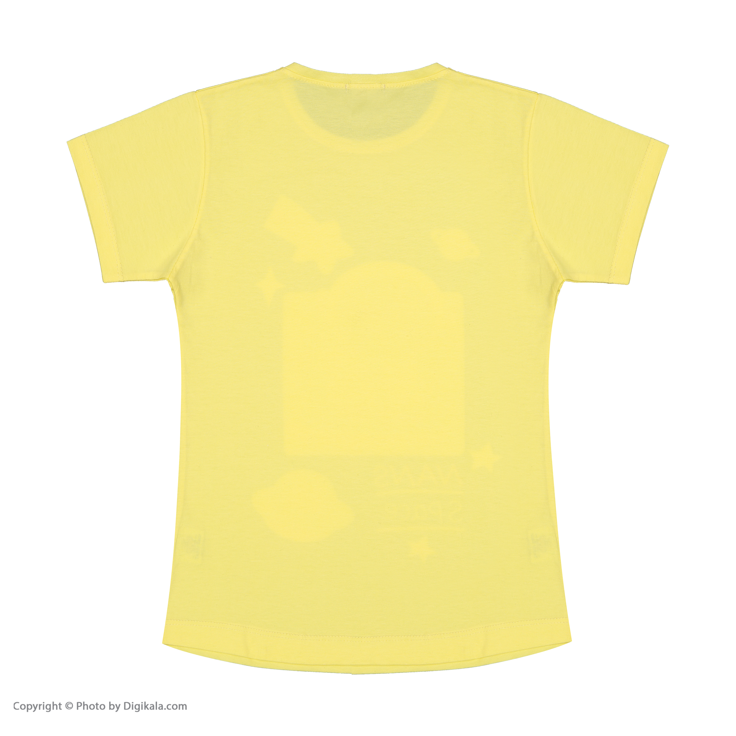 ست تی شرت آستین کوتاه و شلوار دخترانه خرس کوچولو مدل 2011310-16 -  - 4