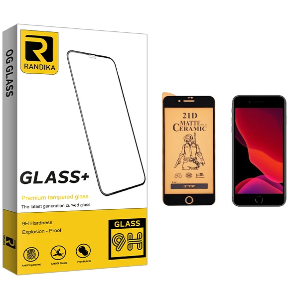 محافظ صفحه نمایش سرامیکی راندیکا مدل GLD مناسب برای گوشی موبایل اپل iPhone 8 Plus