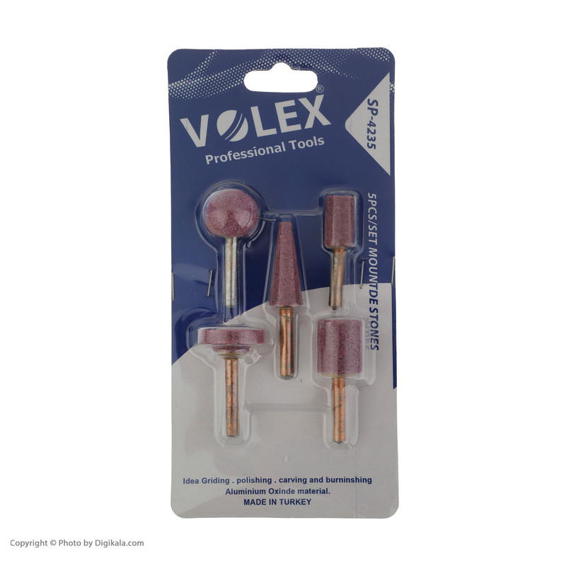 مجموعه 5 عددی سری فرز انگشتی ولکس مدل SP-4235