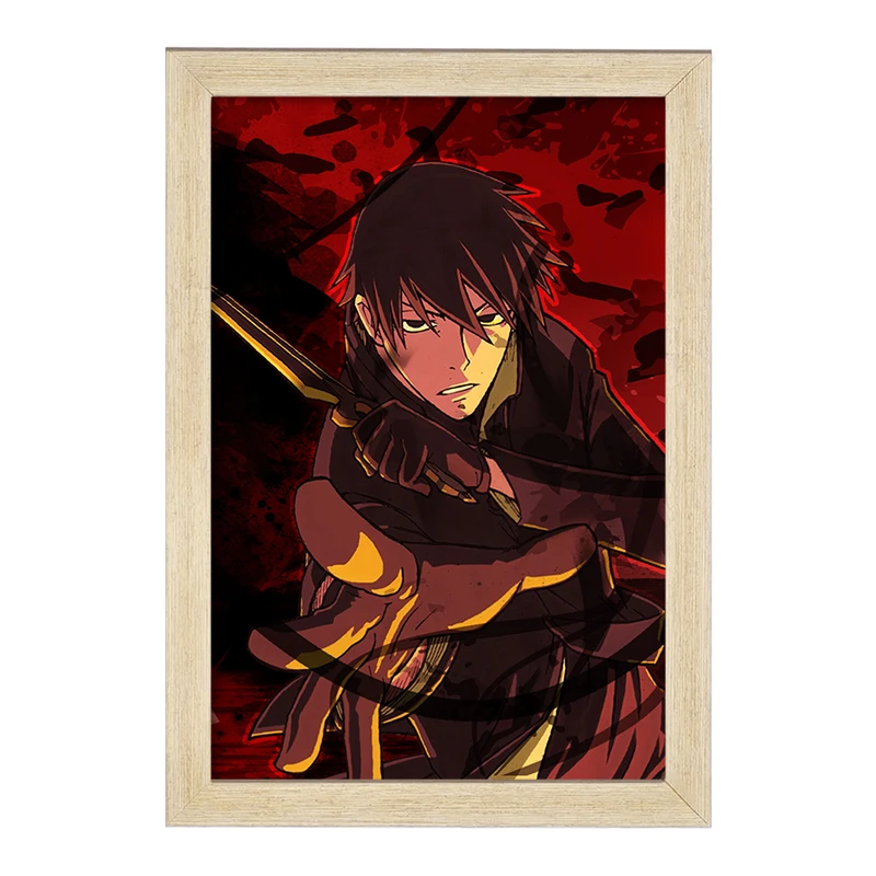 تابلو خندالو مدل هی انیمه تاریک تر از سیاهی Darker Than Black  کد 23444