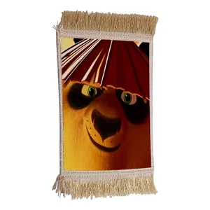 فرش ماشینی دیوارکوب مدل پاندا کونگ فو کار کد 28