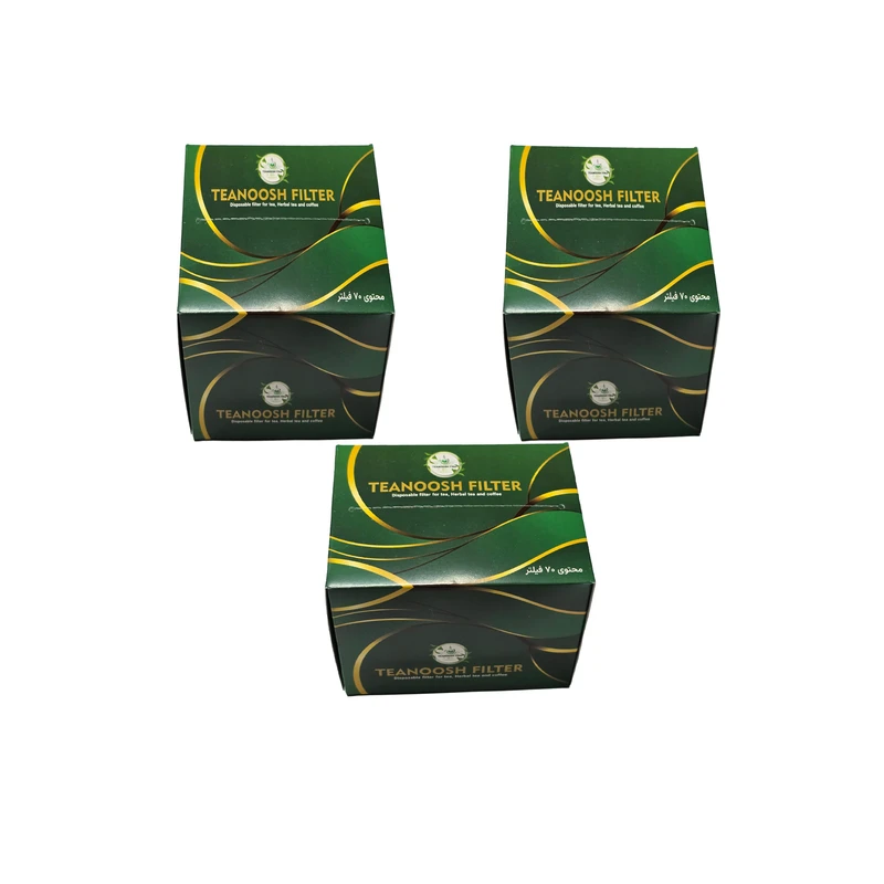 فیلتر چای مدل تی بگ 3 بسته 70 عددی