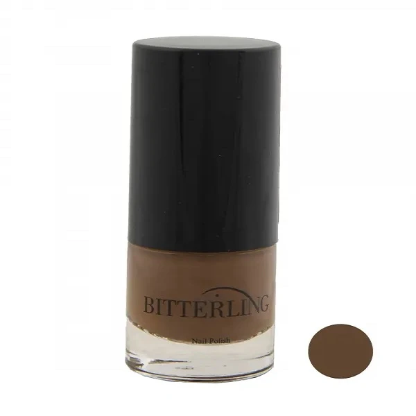 لاک براق ناخن بیترلینگ مدل B63 شماره 63 رنگ قهوه ای 