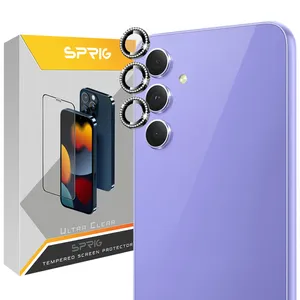 Sprig metal Diamond Camera Lens Protector For Samsung Galaxy A34 5G