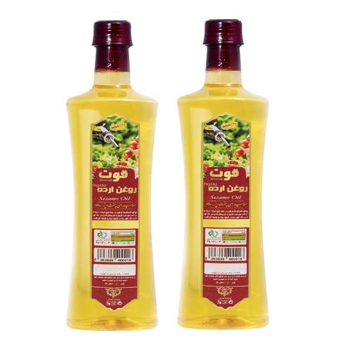 روغن ارده کنجد قوت - 1600 گرم بسته 2 عددی