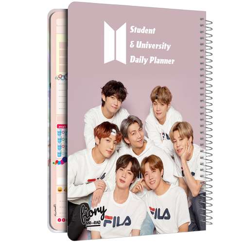 دفتر برنامه ریزی مستر راد طرح بی تی اس مدل پلنر تحصیلی کد fiory 1759