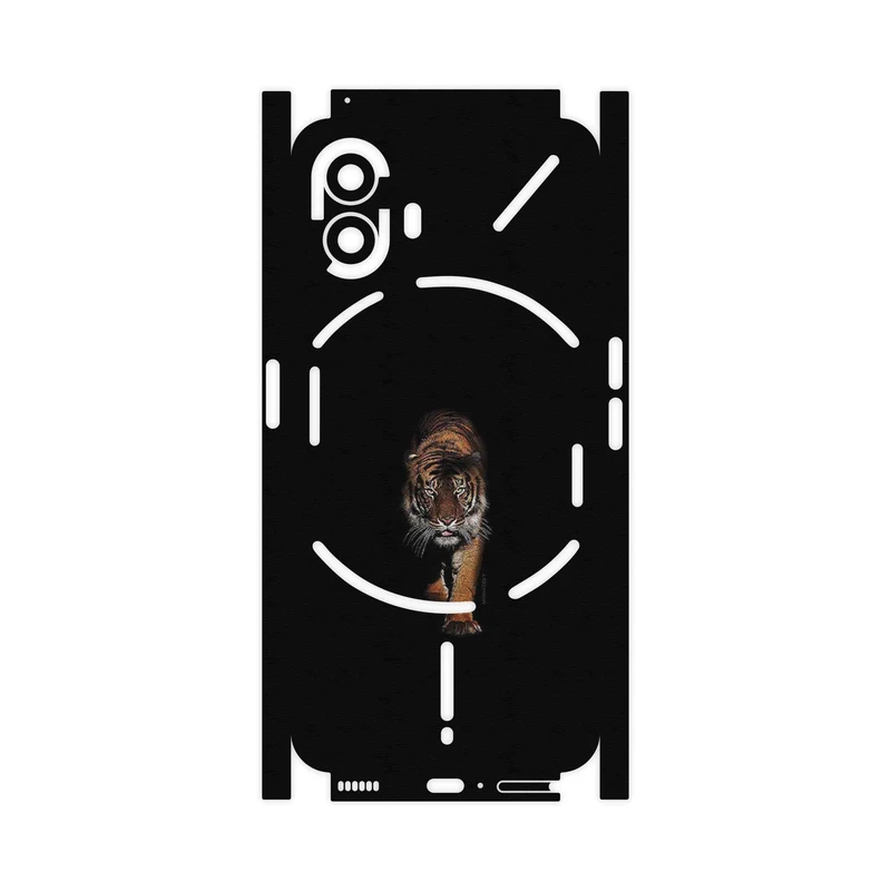 برچسب پوششی ماهوت مدل Wild_Tiger-FullSkin مناسب برای گوشی موبایل ناتینگ Phone 2