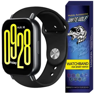 بند وایت ولف مدل Silicone مناسب برای ساعت هوشمند شیائومی Redmi Watch 5 Active 22MM
