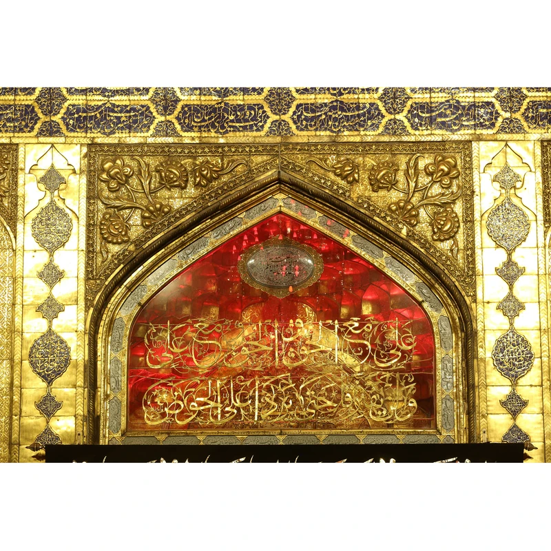 تابلو شاسی مدل علی مع حق و حق مع علی کد T4096