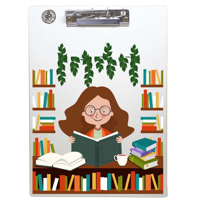 تخته شاسی طه چوب مدل Library01 سایز A4
