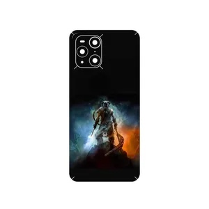 MAHOOT Skyrim Game Series Cover Sticker for Oppo Find X3 Pro