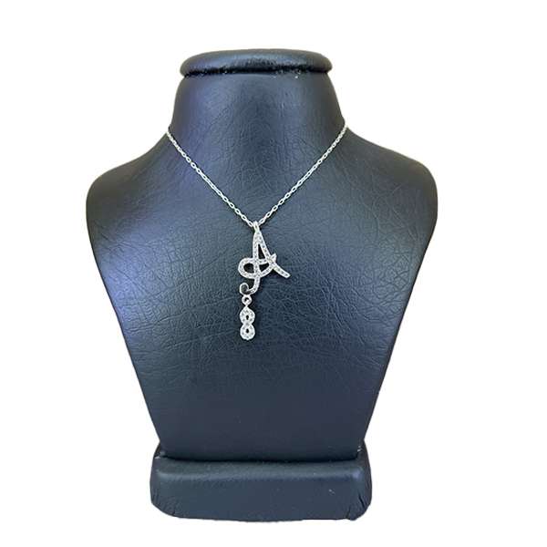 گردنبند نقره زنانه مدل بینهایت A کد 48992