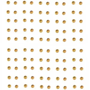 مهره دستبند مدل فلزی کد 152 بسته 140 عددی