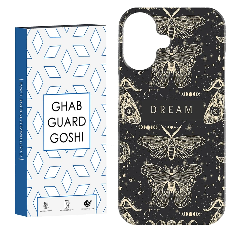 کاور قاب گارد گوشی طرح آرزو کد Dimo-488 مناسب برای گوشی اپل Iphone 16     