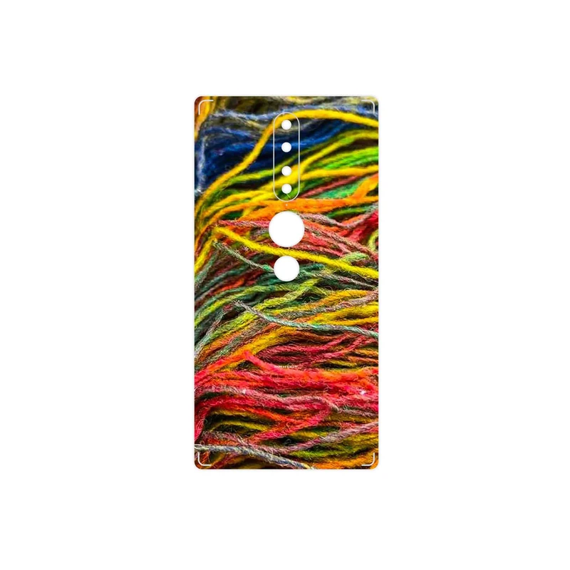 برچسب پوششی ماهوت مدل Fabric Texture 9 مناسب برای گوشی موبایل لنوو Phab2 Pro