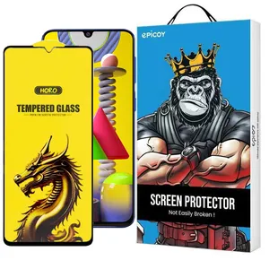 Epicoy Golden Dragon Glass Screen Protector For Samsung Galaxy M31 4G/ M21 2021 4G/ F41 4G/ F22