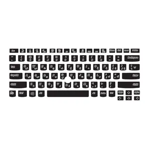 برچسب حروف فارسی کیبورد توییجین و موییجین مدل t460 مناسب برای لپ تاپ لنوو t460s-t470s