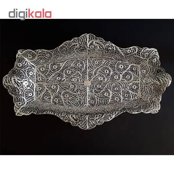 رولت خوری ملیله کاری مدل لب تاجی کد 01