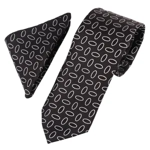 ست کراوات و دستمال جیب مردانه نسن مدل T270