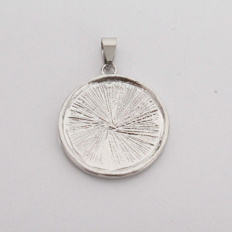 آویز گردنبند مدل یین و یانگ کد 01