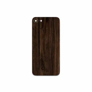 MAHOOT Dark Walnut Wood Cover Sticker for Apple iPhone SE 2020