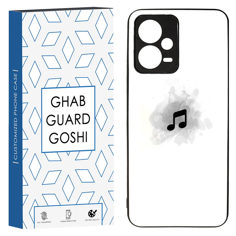 کاور قاب گارد گوشی طرح موزیک کد TPU-267 مناسب برای گوشی موبایل شیائومی Redmi Note 12 5G / Poco X5 5G