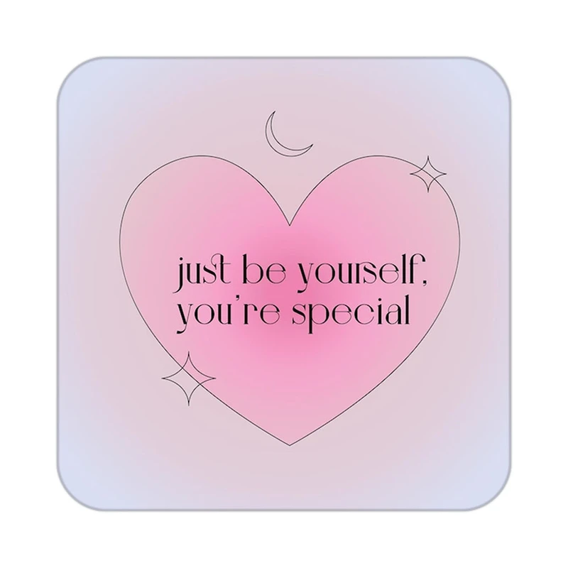 زیر لیوانی کاکتی طرح عاشقانه مدل mp40941