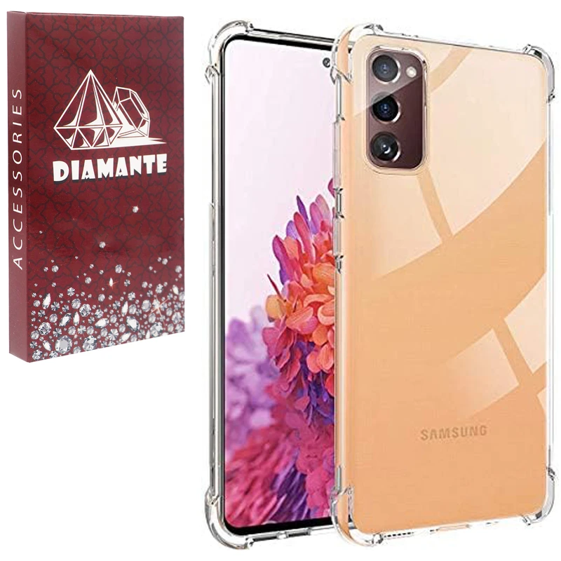 کاور دیامانته مدل بی رنگ مناسب برای گوشی موبایل سامسونگ Galaxy S20 FE