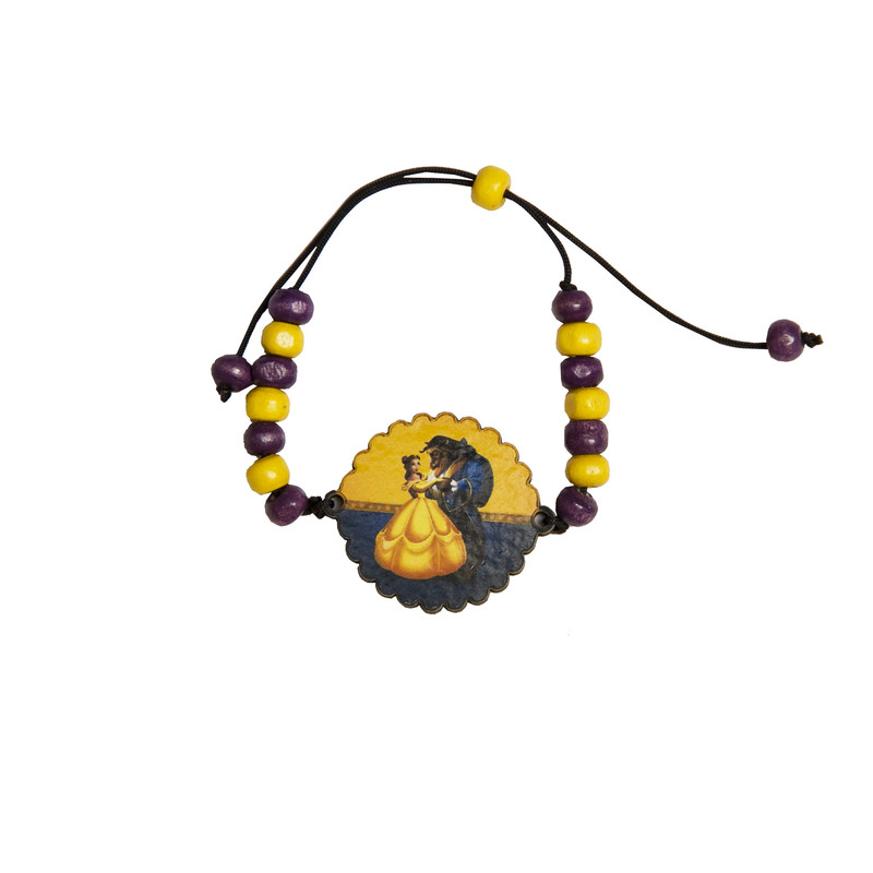 دستبند دخترانه مدل دیو و دلبر کد 16