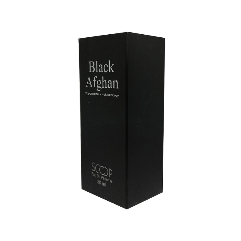 عطر جیبی مردانه اسکوپ مدل black afghan حجم 30 میلی لیتر