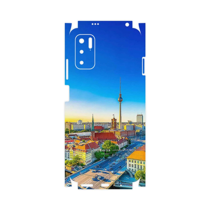 برچسب پوششی ماهوت مدل City of Berlin-FullSkin مناسب برای گوشی موبایل شیائومی Redmi Note 10 5G