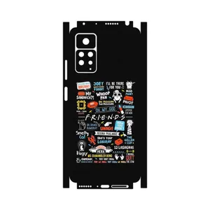 MAHOOT Friends 2-FullSkin Cover Sticker for Xiaomi Redmi Note 11 Pro Plus 5G  India