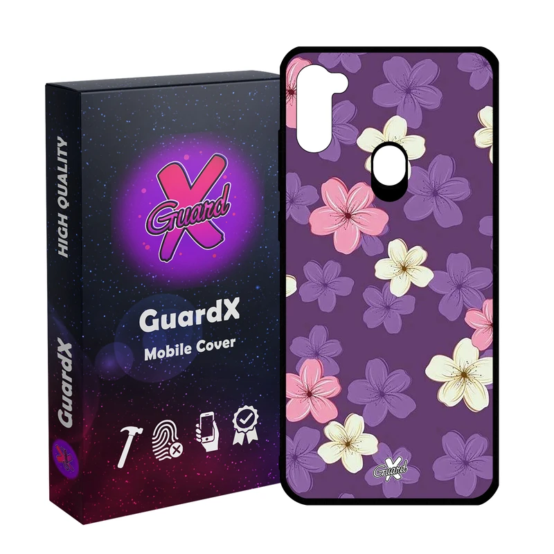کاور گارد ایکس طرح گل مدل Glass10536 مناسب برای گوشی موبایل سامسونگ Galaxy A11/M11