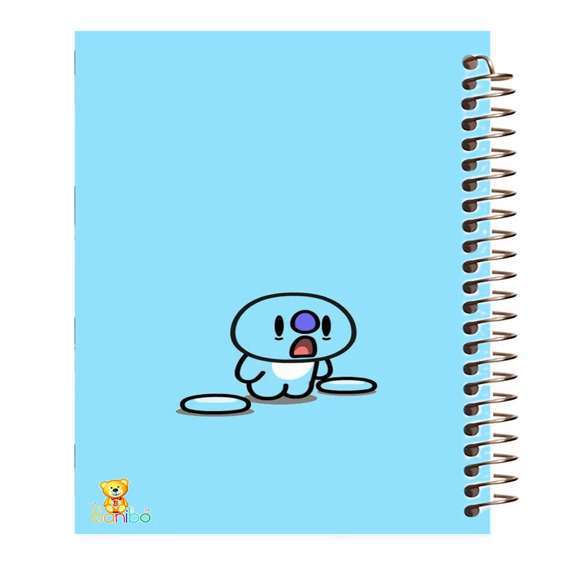 دفتر مشق 100 برگ بانیبو طرح استیج کد 636