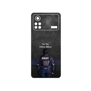 MAHOOT Police Officer Cover Sticker for Xiaomi Poco X4 Pro 5G
