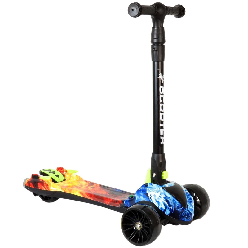 اسکوتر کودک اسکوتر مدل موزیکال Turbo کد 1951 ظرفیت وزنی 45 کیلوگرم