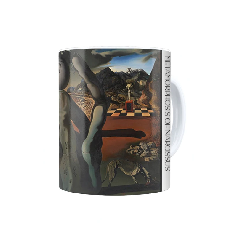 ماگ ترمه طراحان ایده مدل دگردیسی گل نرگس از دالی کد art0736