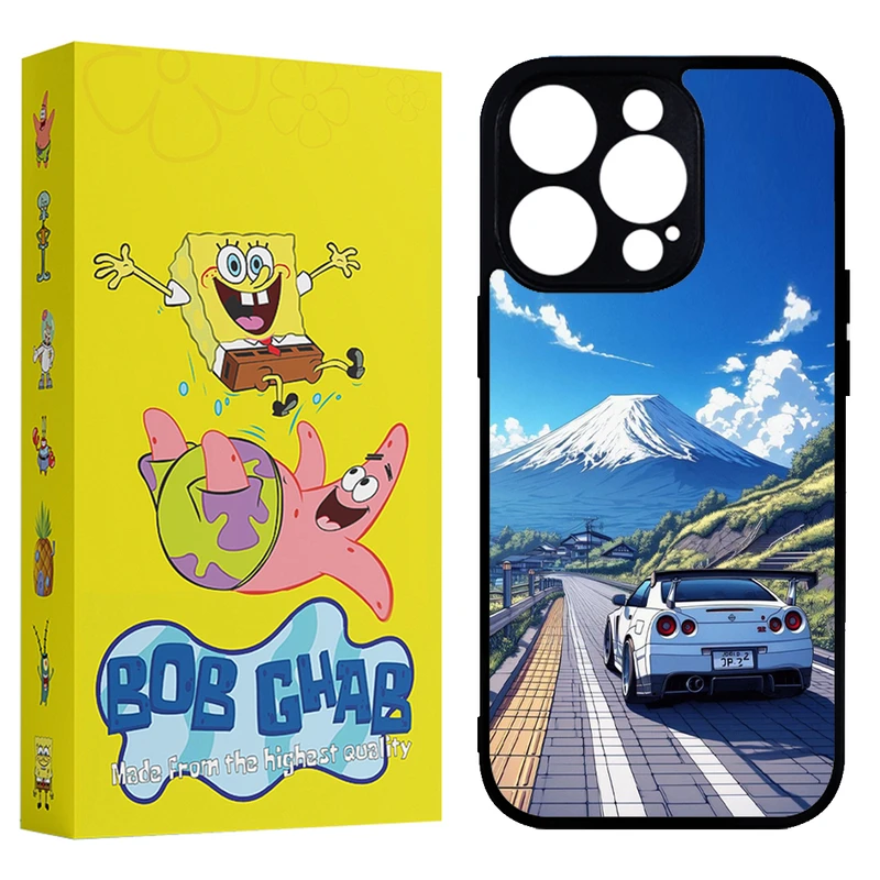 کاور باب قاب طرح ماشین مدل BCP15P مناسب برای گوشی موبایل اپل iPhone 15 Pro