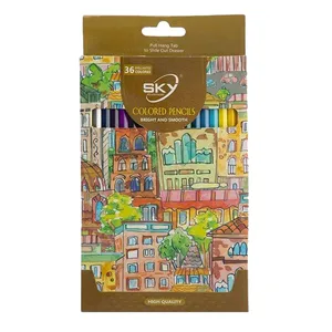 مداد رنگی 36 رنگ اسکای کد 3