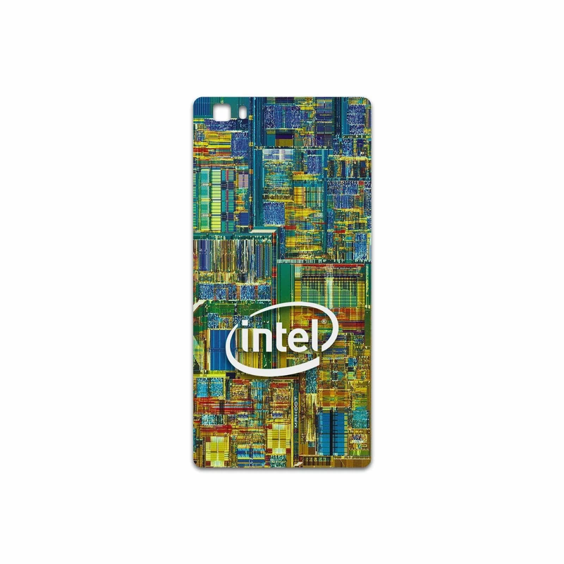 برچسب پوششی ماهوت مدل Intel Brand مناسب برای گوشی موبایل هوآوی P8 Lite