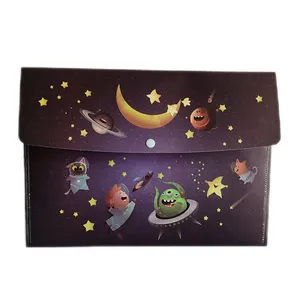 پوشه دکمه دار شمیز طرح ماه و ستاره