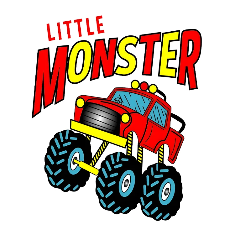 استیکر پارچه و لباس پاد آفرین مدل کارتونی کیوت فانتزی بامزه کد S3843