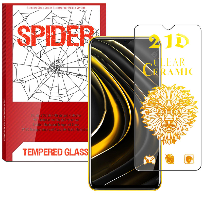 محافظ صفحه نمایش سرامیکی اسپایدر مدل CERCLS-01 مناسب برای گوشی موبایل نوکیا 1.4