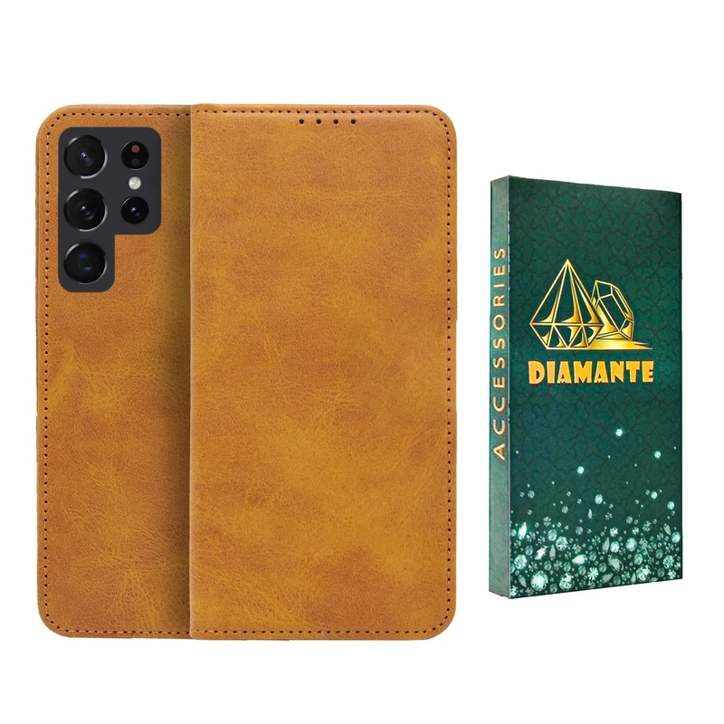 کیف کلاسوری دیامانته مدل Spark Gn مناسب برای گوشی موبایل سامسونگ Galaxy S21 Ultra